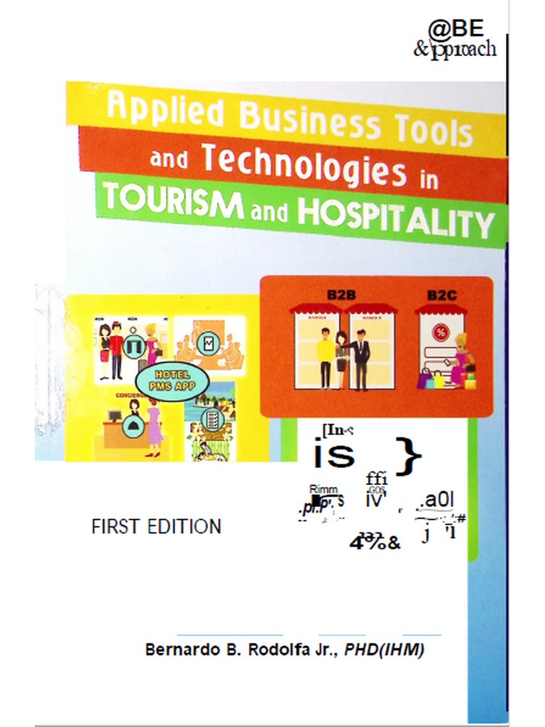 Applied Business Tools and Technologies in Tourism and Hospitality by Rodolfa Jr. 2022